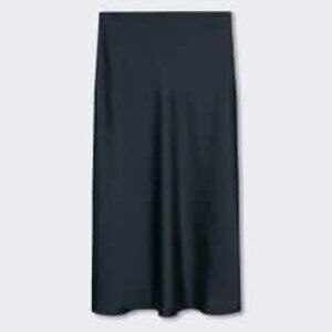 Mango Midi Satin Skirt Sz S